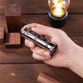 WWLZ Bamboo small Titanium Copper 2500lm 18350 LED Flashlight